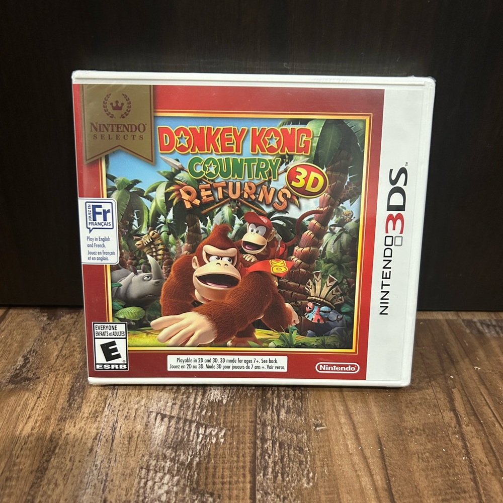 Nintendo 3DS Donkey Kong Country Returns 3D Brand New Sealed